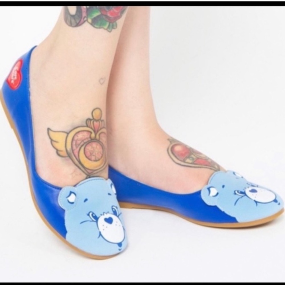Iron Fist x Care Bears Grumpy Care Bear Blue Flats